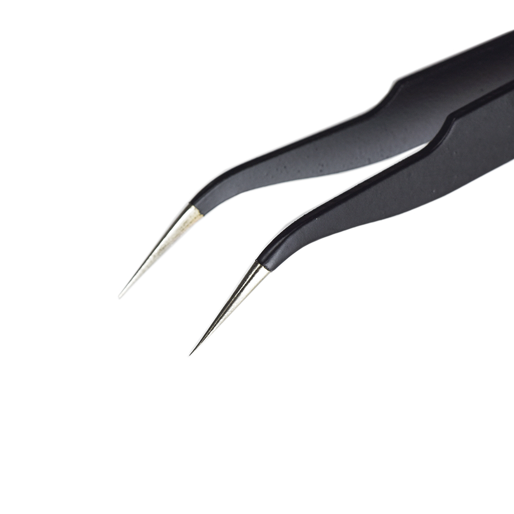 Electronics Repair Master - Matte Anti-Statische Gebogen Rechte Tip Precisie
