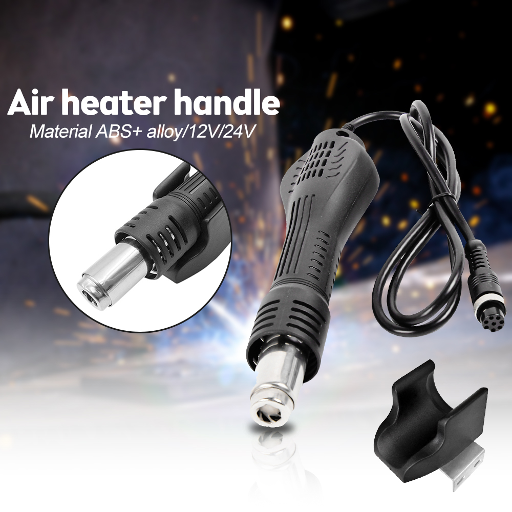 Hot Air Station 858 - Handgrepen voor 858/878/8586/898D soldeerstations, 12V heteluchtpistoolhandgrepen,