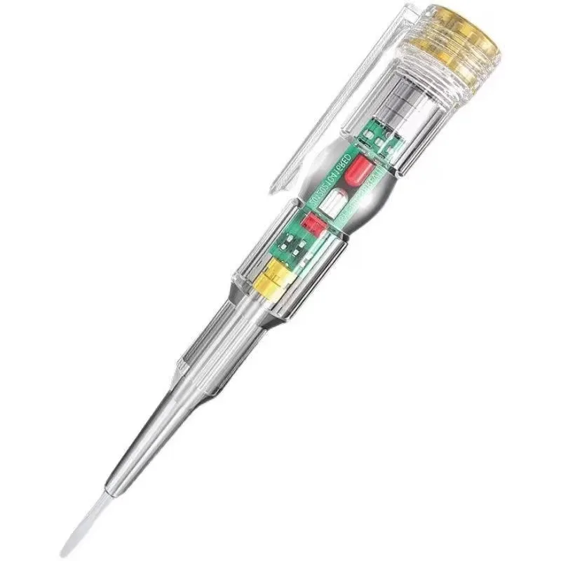 Circuit Test Pencil - 2PCSVoltage Tester Pen Schroevendraaier Sonde licht
