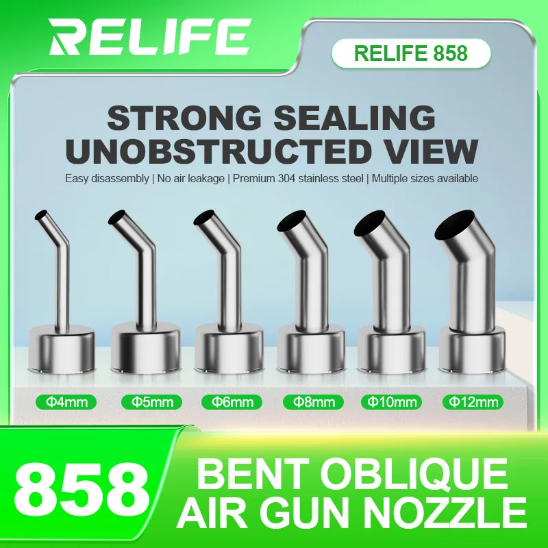 RELIFE 861 857 858-serie buige - Hot Air Station 858 recensie en prijs