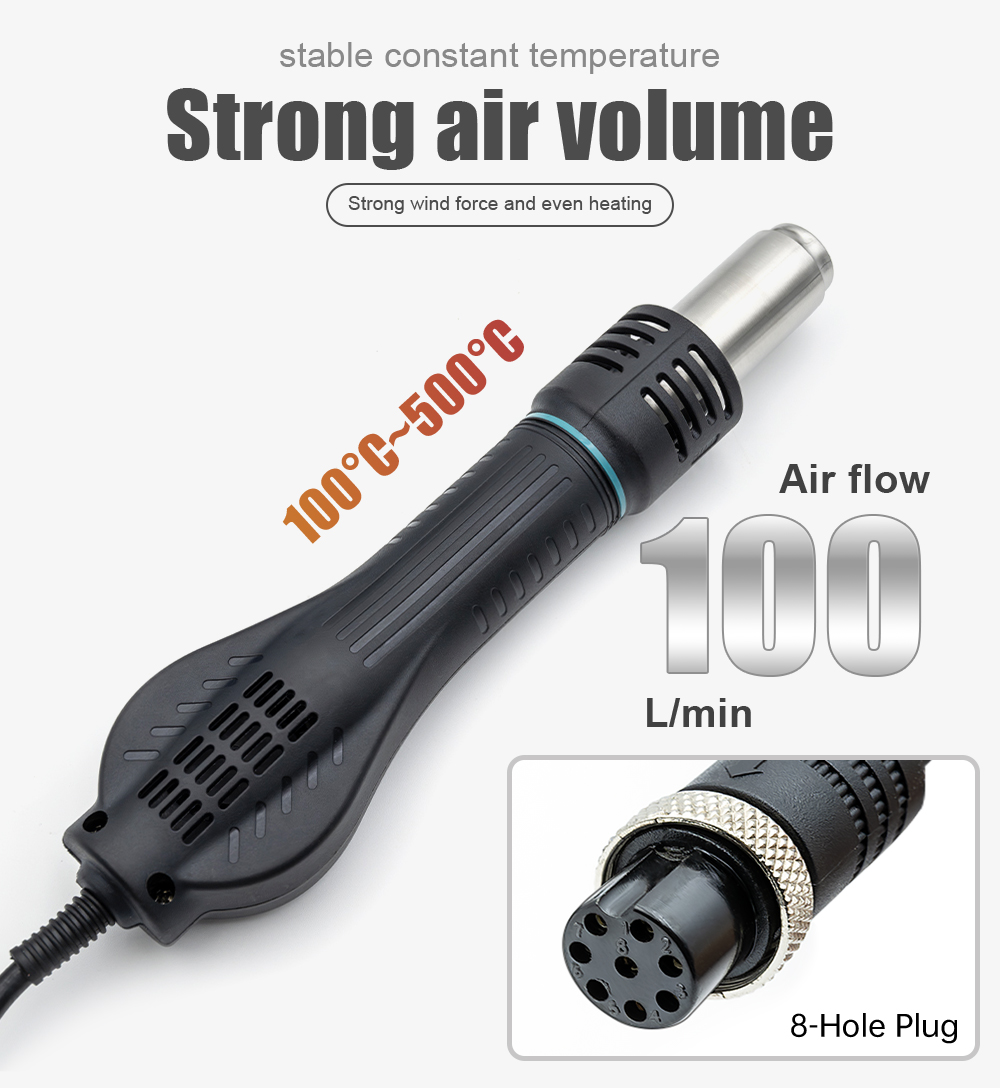 JCD 858DW Heteluchtpistool 750 - Hot Air Station 858 recensie en prijs