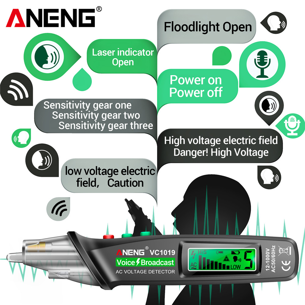 Tester Pen Contactloze Voice B - Circuit Test Pencil recensie en prijs